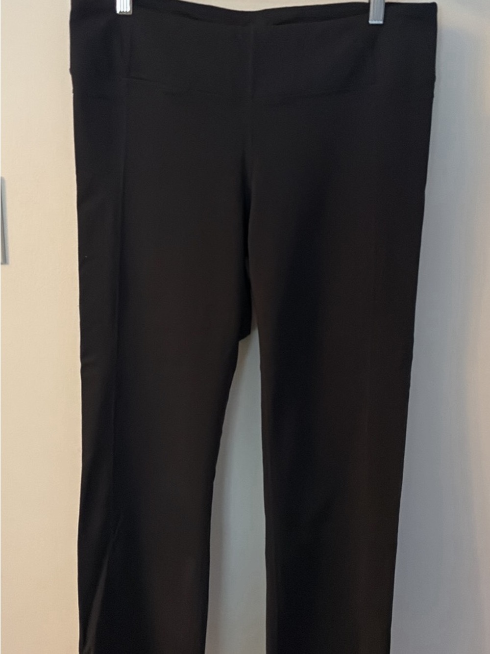 Black Women's Ponte Knit Pull-On Pants